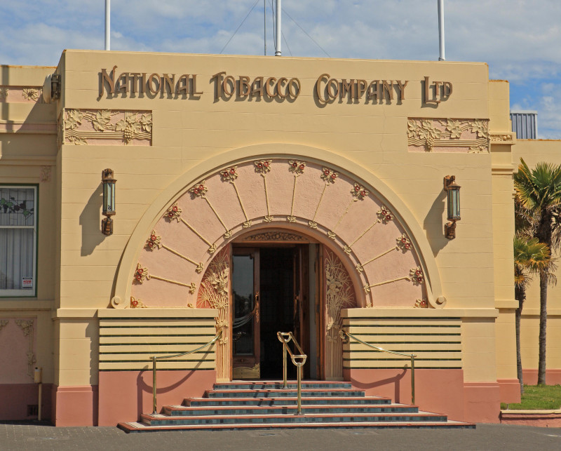 The National Tobacco Company Building Ahuriri Napier Hawkes Bay Photo credit Hawkes Bay Tourism reduced