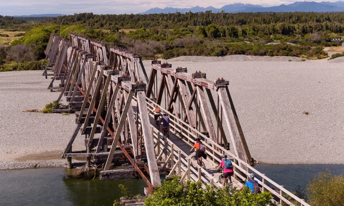 West Coast Wilderness Trail Totara Bridge credit Jason BlairKatabatic
