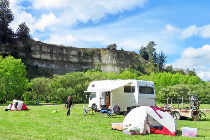 Organic Motorcycle Club camping credit Wendy Carey