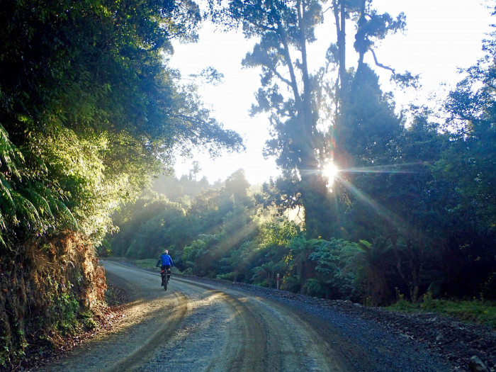 Kopiko Aotearoa Motu Road welcome station Jim Robinson