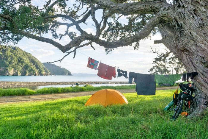 Camping at Stony Bay credit Justine Sanderson v2